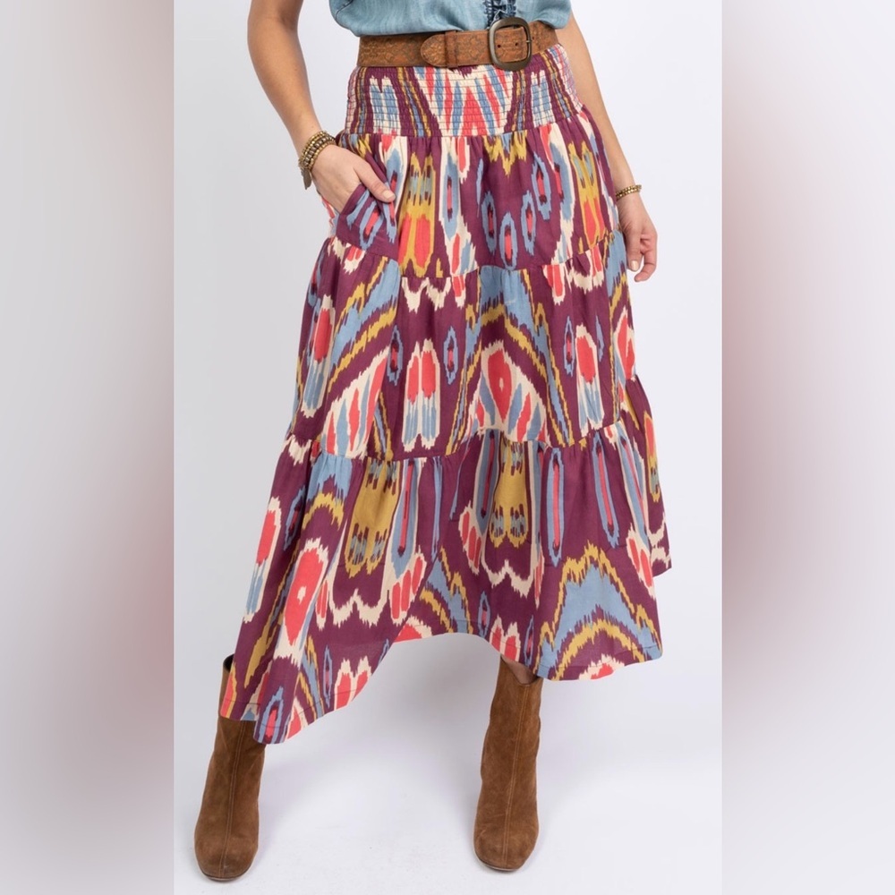 Ivy Jane IKAT MIDO SKIRT IVY JANE/UNCLE FRANK